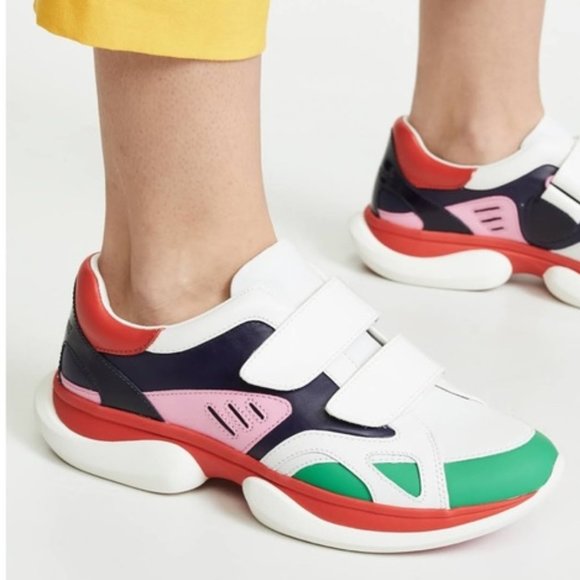 Tory Burch Shoes - Tory Sport NWT Bubble Double Strap Sneakers